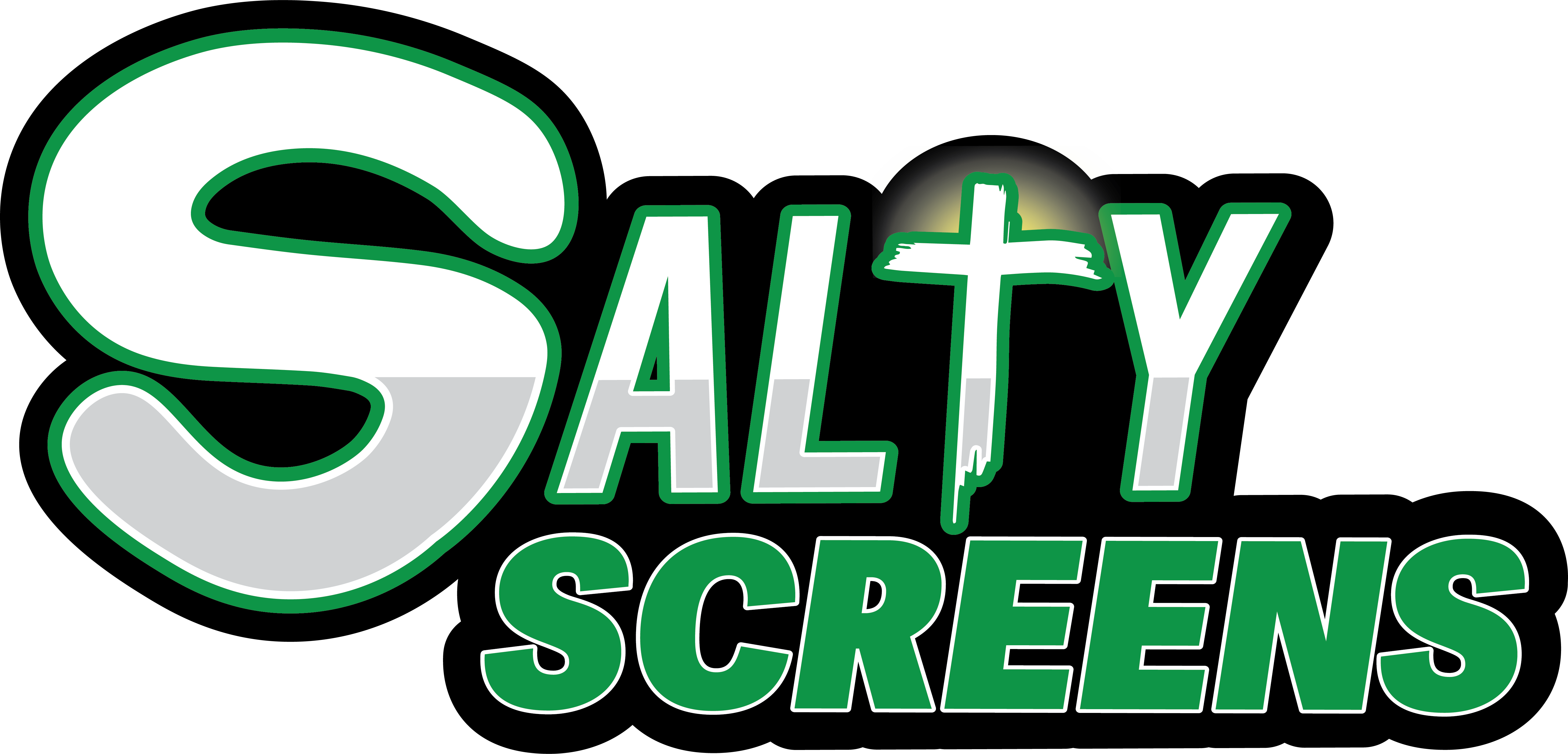 Salty Screens logo