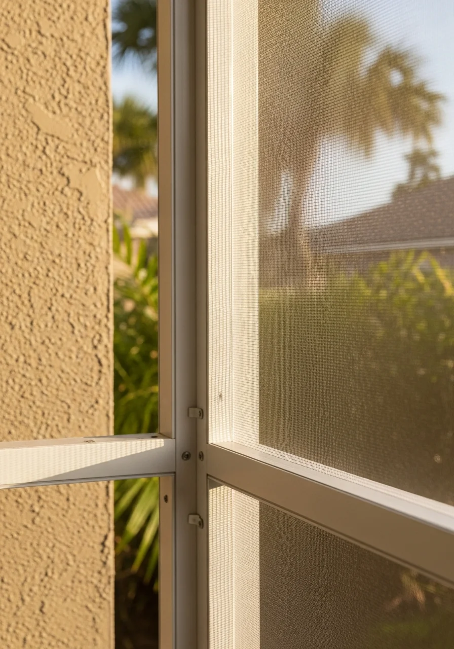 Close-up of quality workmanship on a Manatee County property showing attention to detail and local craftsmanship.
